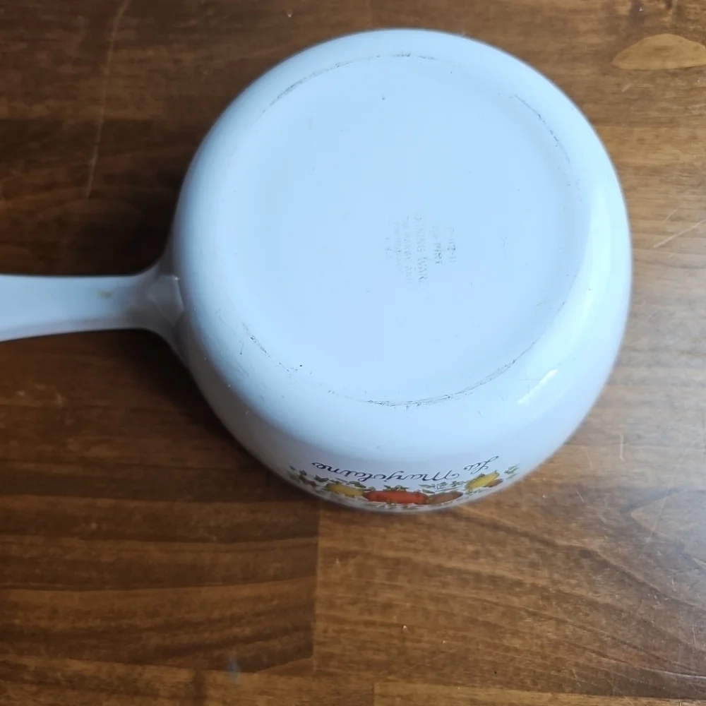 Vtg Corningware Spice of Life La Marjolaine P-82-B Saucepan 1-1/2 Pint with Lid